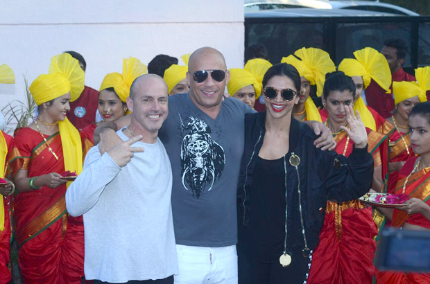 vin diesel and deepika padukone arrive 2