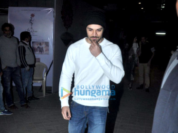 Ranveer Singh, Alia Bhatt, Varun Dhawan & others snapped at the special screening of 'OK Jaanu'