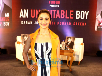 Shah Rukh Khan unveils Karan Johar's book 'An Unsuitable Boy'
