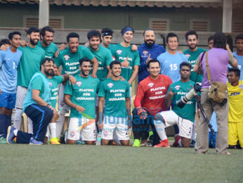 Abhishek Bachchan and Bhaichung Bhutia grace the 'Nike Premier League U-16's event