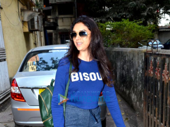 Aditi Rao Hydari snapped post a salon session in Khar