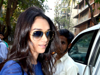 Aditi Rao Hydari snapped post a salon session in Khar
