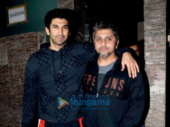 Aditya Roy Kapur & Mohit Suri snapped in Bandra