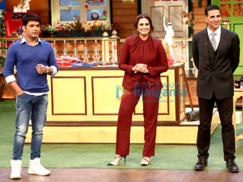 Akshay Kumar & Huma Qureshi promote 'Jolly LLB 2' on The Kapil Sharma Show