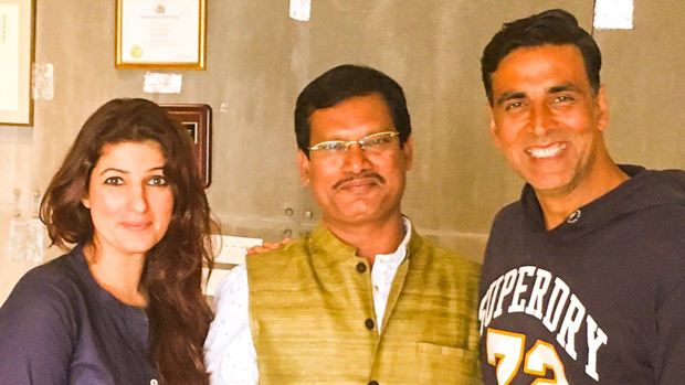 Akshay Kumar and Twinkle Khanna meet the real PadMan Arunachalam Muruganantham-1