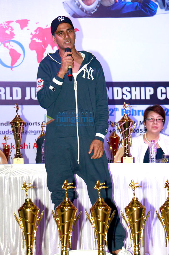 akshay at 2nd kudo world cups flag 3