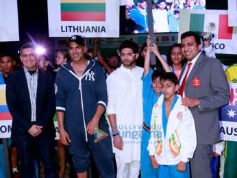Akshay Kumar at '2nd Kudo World Cup's flag off ceremony
