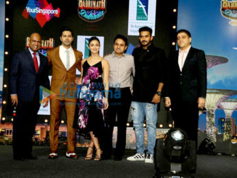 Alia Bhatt & Varun Dhawan promote 'Badrinath Ki Dulhania' with Singapore Tourism