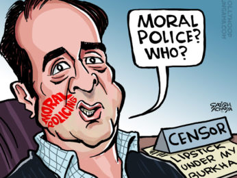 Bollywood Toons: Lipstick under my burkha in censor trouble!