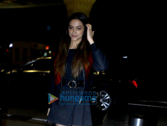 Deepika Padukone snapped leaving for China