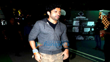 Farhan Akhtar snapped at Mahindra Blues festival