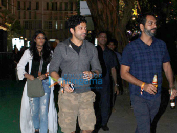 Farhan Akhtar snapped at Mahindra Blues festival