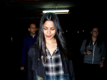 Freida Pinto snapped at the airport