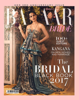 On the covers of Harper's Bazaar