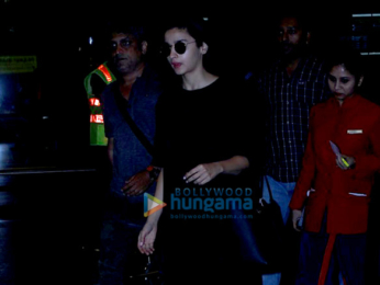 Hrithik Roshan, Katrina Kaif, Alia Bhatt, Sushmita Sen and others at airport last night