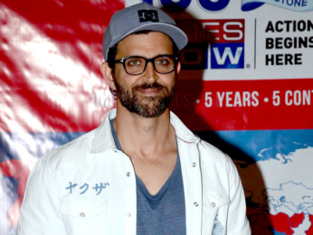 Hrithik Roshan celebrates the presence of the news channel TIMES NOW in 100 countries