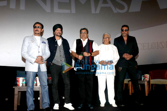 jackie shroff anil kapoor at the launch of subhash ghais mukta a2 multiplex 8