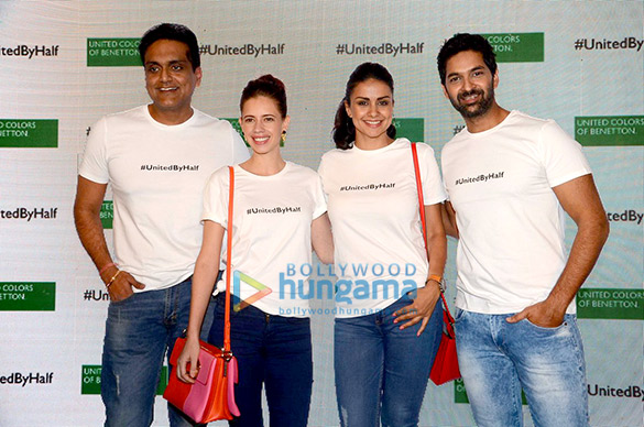 Kalki Koechlin and Gul Panag grace the launch of #UnitedByHalf camppaign launch by ‘Benetton India’ Kalki Koechlin and Gul Panag grace the launch of #UnitedByHalf camppaign launch by ‘Benetton India’