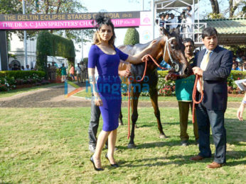 Kangna Ranaut snapped promoting her film ‘Rangoon’ at the Derby in Mumbai