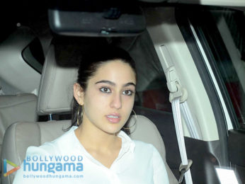 Kareena Kapoor Khan, Karisma Kapoor, Ranbir Kapoor, Saif Ali Khan and Sara Ali Khan snapped post dinner at Shashi Kapoor's house