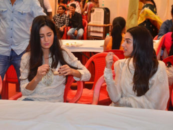 Katrina Kaif, Aditi Rao Hydari attend Anurag Basu’s much celebrated Saraswati Puja