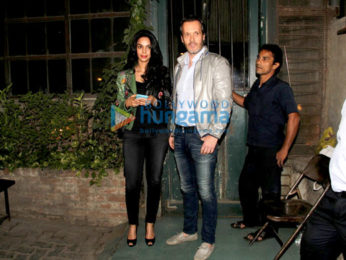 Mallika Sherawat snapped post dinner with friends