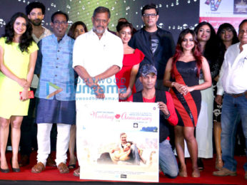 Nana Patekar, Priyanshu Chatterjee and others attend the music launch of the film 'Wedding Anniversary'