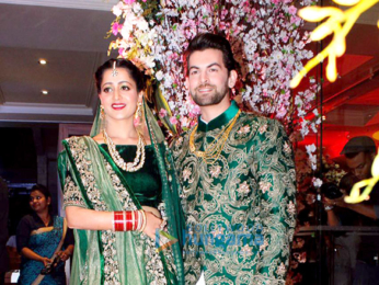 Neil Nitin Mukesh and Rukmini Sahay's wedding reception in Mumbai