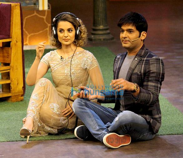 promotions of rangoon on the sets of the kapil sharma show 6