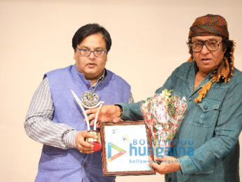 Veteran actor Ranjeet felicitated at 3rd International Film Festival of Prayag