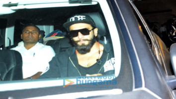 Ranveer Singh snapped post a gym session in Bandra
