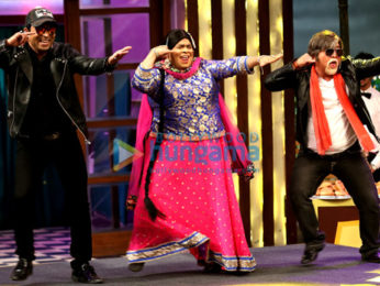 Remo D'Souza, Terence Lewis & Vaibhavi Merchant grace The Kapil Sharma Show