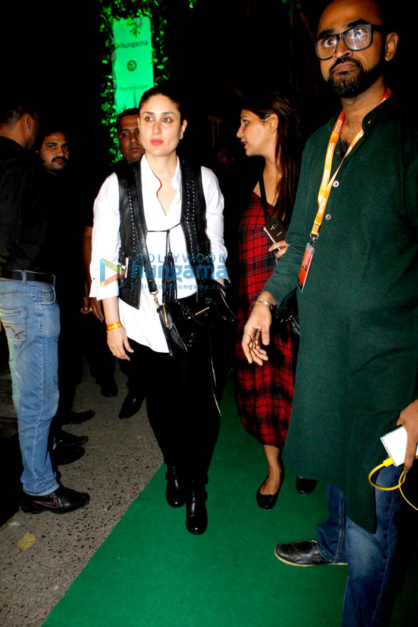 saif kareena and amrita arora snapped at mahindra blues 4