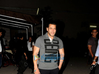 Salman Khan & Amy Jackson snapped post Being Human brand shoot