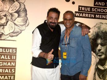 Sanjay Dutt snapped with OWen Roncon at Mahindra Blues Festival