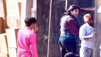 On The Sets Of The Movie Sanjay Dutt's Biopic