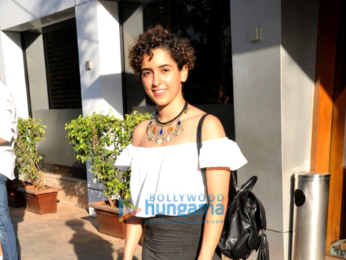 Sanya Malhotra snapped on her birthday post lunch with friends