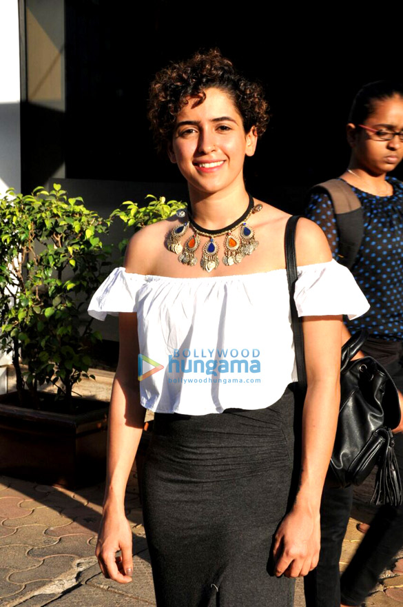 sanya malhotra snapped on her birthday post lunch with friends 3