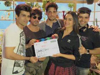 Shah Rukh Khan attends the mahurat of Sonakshi Sinha and Sidharth Malhotra starrer Ittefaq