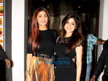 Shilpa Shetty & family ring in Shamita Shetty's birthday at Bastian