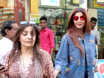 Shilpa Shetty snapped shopping in Bandra