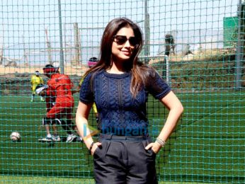 Shriya Saran graces Indian Blind Football Federation Demo Camp