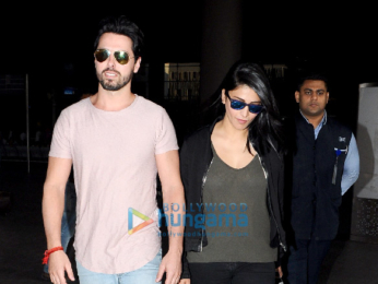 Shruti Hassan snapped with her rumoured boyfriend at the international airport