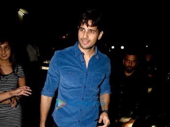 Sidharth Malhotra and Jacqueline Fernandez snapped at the wrap up bash of 'Reloaded'