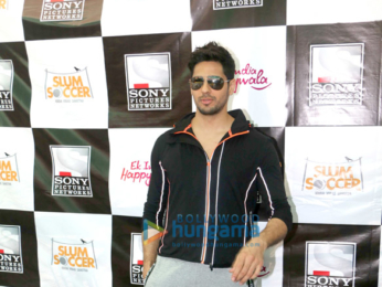 Sidharth Malhotra inaugurates slum soccer 'The National Inclusion Cup - 2017'