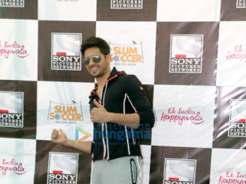 Sidharth Malhotra inaugurates slum soccer 'The National Inclusion Cup - 2017'