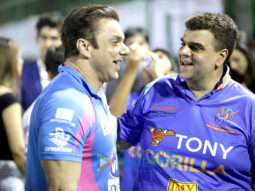 Sohail Khan’s Team Mumbai Heros Vs Tony Gorilla at the Tony Premiere League cricket match
