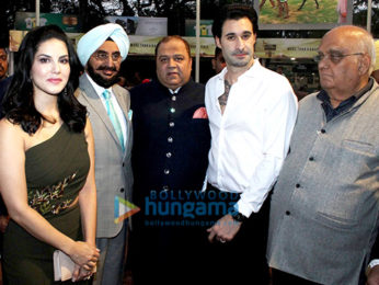 Sunny Leone attends 'The Atilla Million' Race by Kishore Dhingra