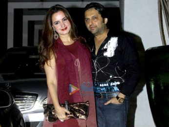 Sussanne Roshan, Zayed Khan and Farah Khan Ali snapped post party at Juhu