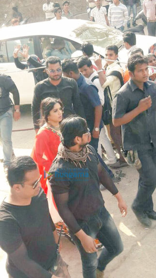 On The Sets Of The Movie Toilet - Ek Prem Katha